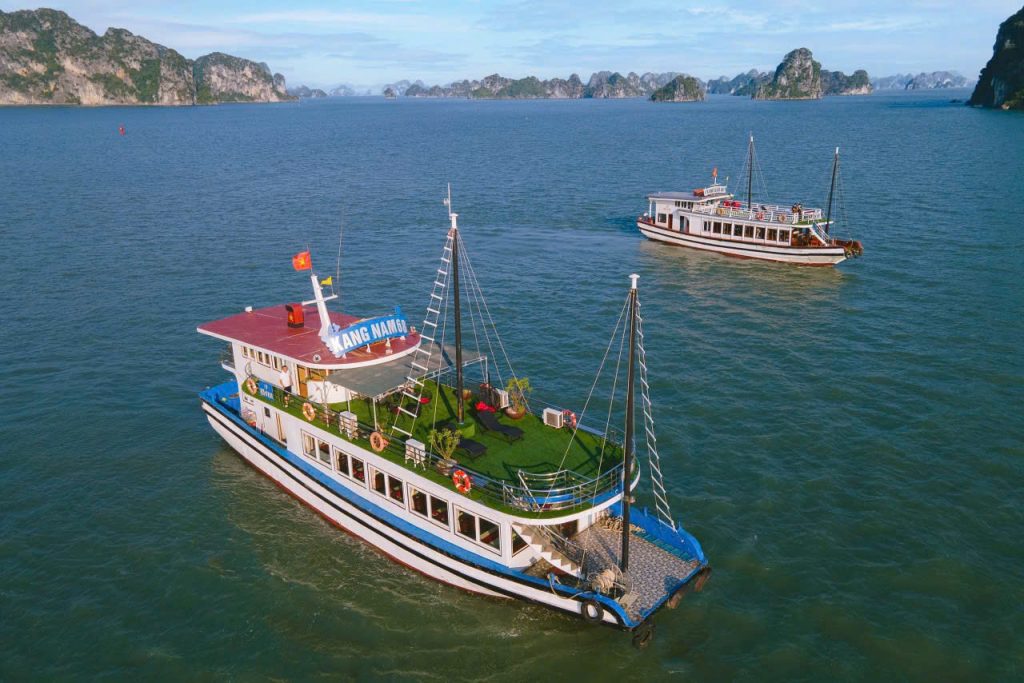 Tàu thăm vịnh 48 chỗ